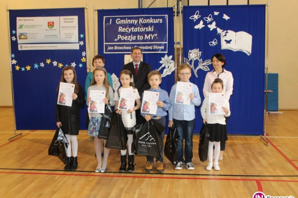 I Gminny Konkurs Recytatorski: Poezja to MY. Jan Brzechwa – Czarodziej Słowa. - zdjęcie 2