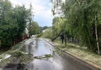 Intensywna burza nad Limanowszczyzną - zdjęcie główne