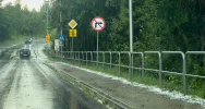 Intensywna burza nad Limanowszczyzną - zdjęcie 2