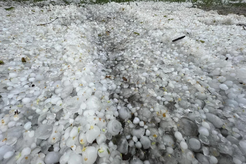 Intensywna burza nad Limanowszczyzną - zdjęcie 8