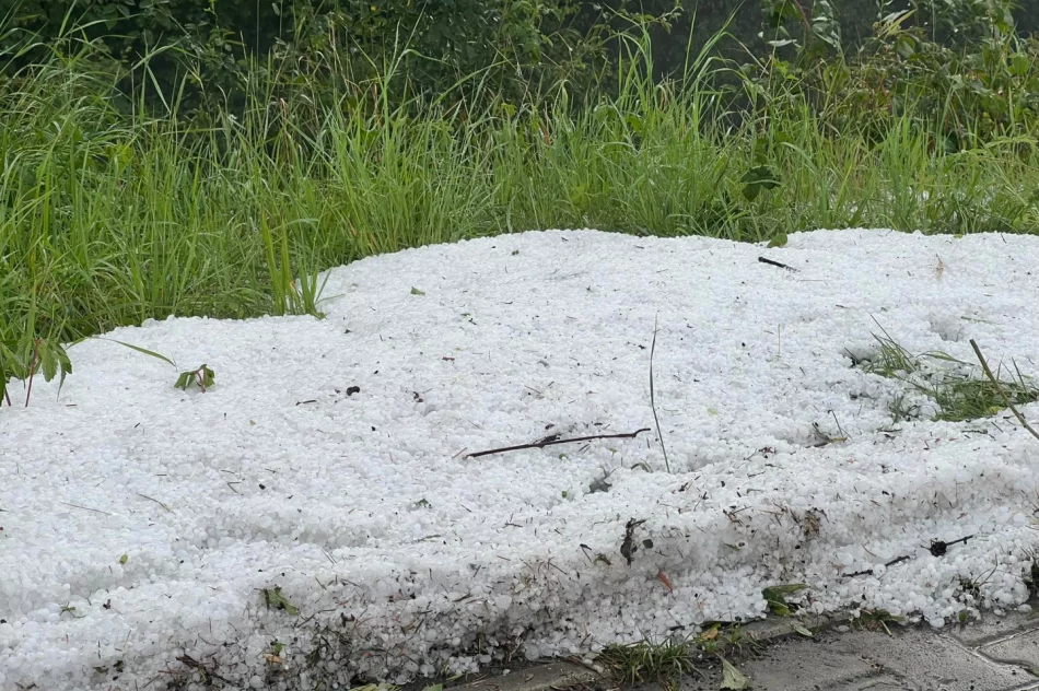 Intensywna burza nad Limanowszczyzną - zdjęcie 18