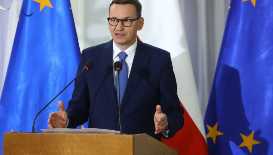 Morawiecki na krytyczne pytania: nie rządy odpowiadają za drożyznę, tylko wojna - zdjęcie 1