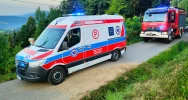 Samochód zjechał z drogi i wywrócił się, jedna osoba poszkodowana - zdjęcie 2