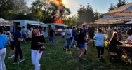 Pożar pojazdu podczas gminnej imprezy - zdjęcie 4
