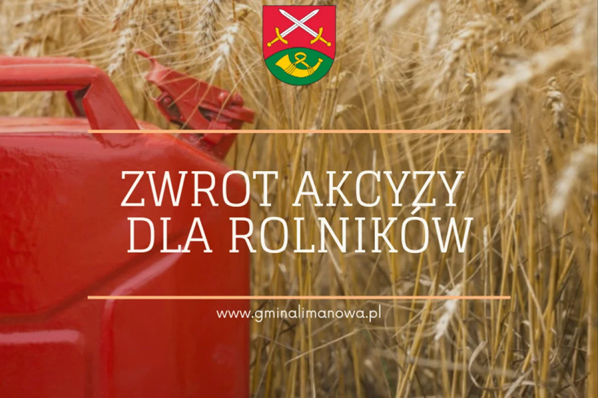 Zwrot podatku akcyzowego za paliwo do produkcji rolnej