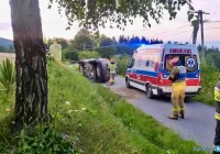 Zaśnięcie za kierownicą przyczyną kolizji - zdjęcie główne