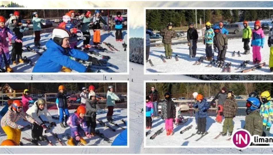 „Jeżdżę z głową' - uczniowie 'trójki' uczą się jeździć na nartach - zdjęcie 1