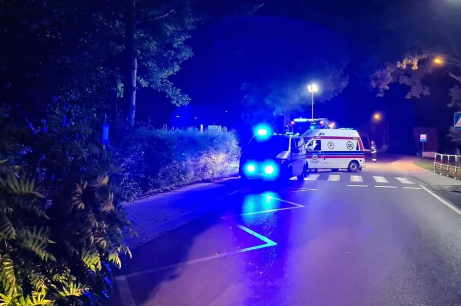 BMW wypadło z drogi - zdjęcie 3