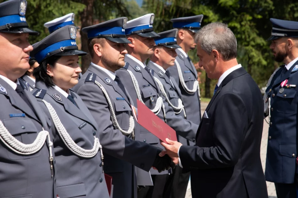 Awanse dla mundurowych limanowskiej policji - zdjęcie 9