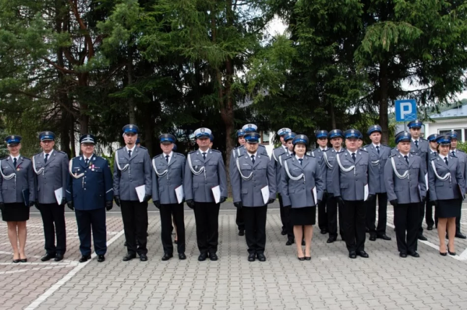 Awanse dla mundurowych limanowskiej policji - zdjęcie 10