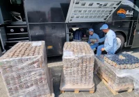 Kolejny raz pomoc humanitarna dotarła do Truskawca - zdjęcie główne