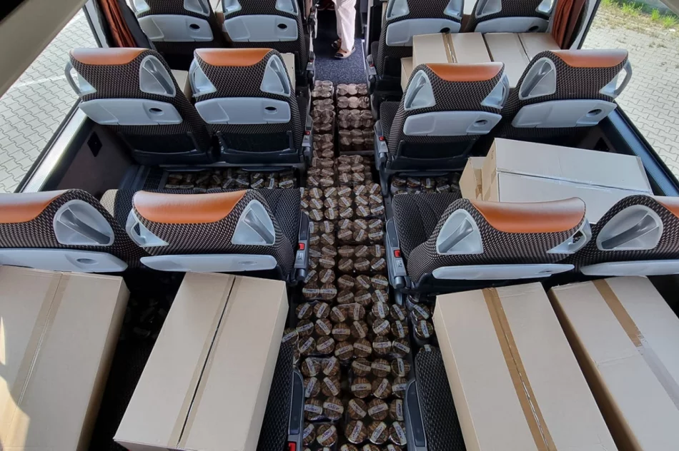 Kolejny raz pomoc humanitarna dotarła do Truskawca - zdjęcie 5