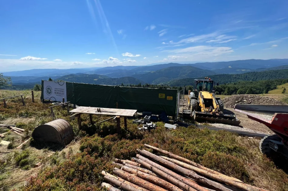 Skandal na Mogielicy! Na najpiękniejszej polanie powstaje budynek - zdjęcie 7