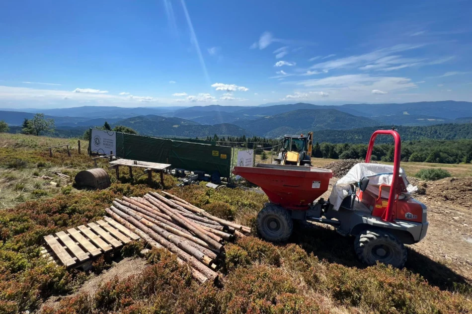 Skandal na Mogielicy! Na najpiękniejszej polanie powstaje budynek - zdjęcie 13