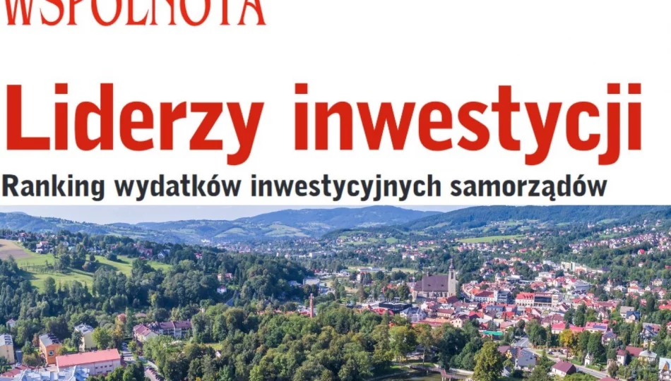 Miasto Limanowa wysoko w Rankingu pisma „Wspólnota” - zdjęcie 1