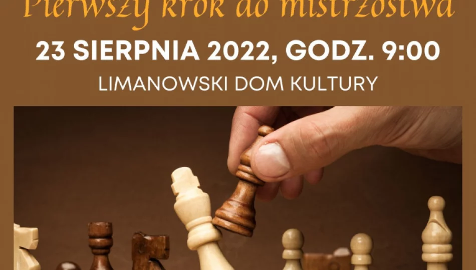 Zapraszamy do udziału w TURNIEJU SZACHOWYM! - zdjęcie 1