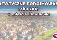 STATYSTYCZNE PODSUMOWANIE roku 2016 w mieście Limanowa - zdjęcie główne
