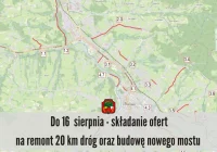 Do 16 sierpnia składanie ofert na przebudowę i budowę dróg oraz budowę nowego mostu - zdjęcie główne
