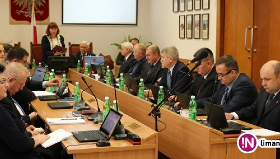 Sesja Rady Miasta Limanowa (30.12.2016r.) - zdjęcie 1
