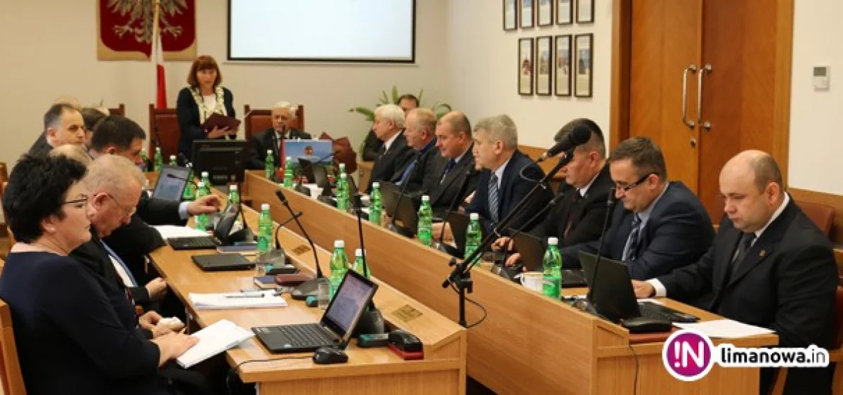 Sesja Rady Miasta Limanowa (30.12.2016r.)
