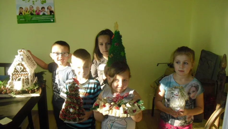 Konkurs ozdób bożonarodzeniowych w Szkole Podstawowej w Starym Rybiu - zdjęcie 1