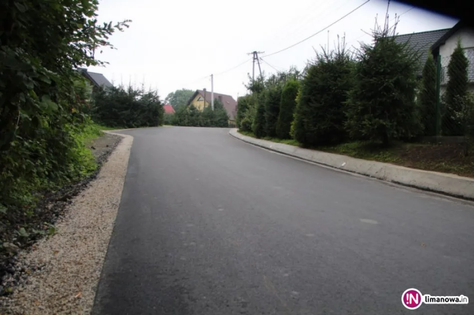 Zakończono inwestycje drogowe 2016 na terenie Gminy Limanowa - zdjęcie 4