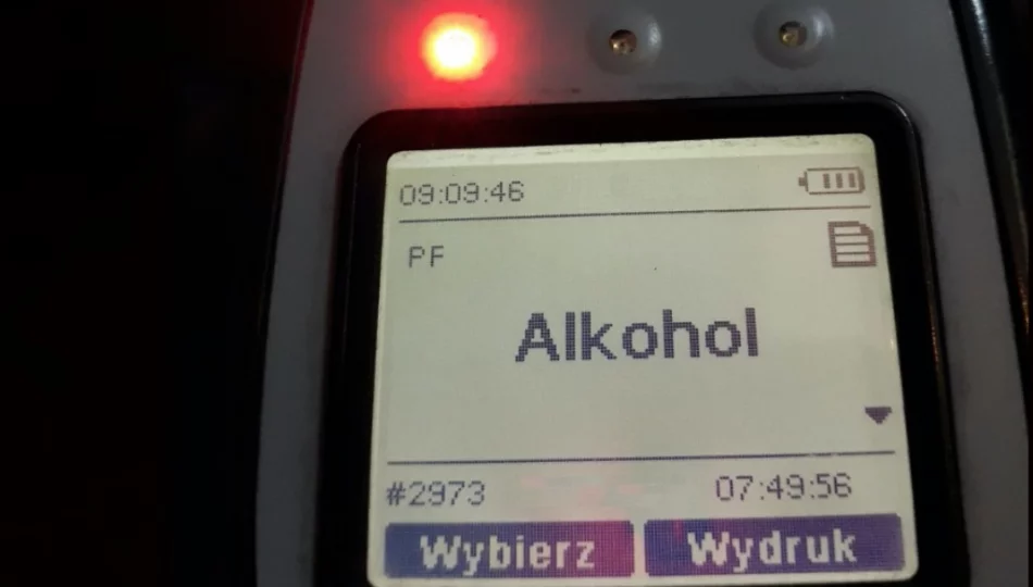 Nietrzeźwy spowodował kolizję na parkingu  - zdjęcie 1