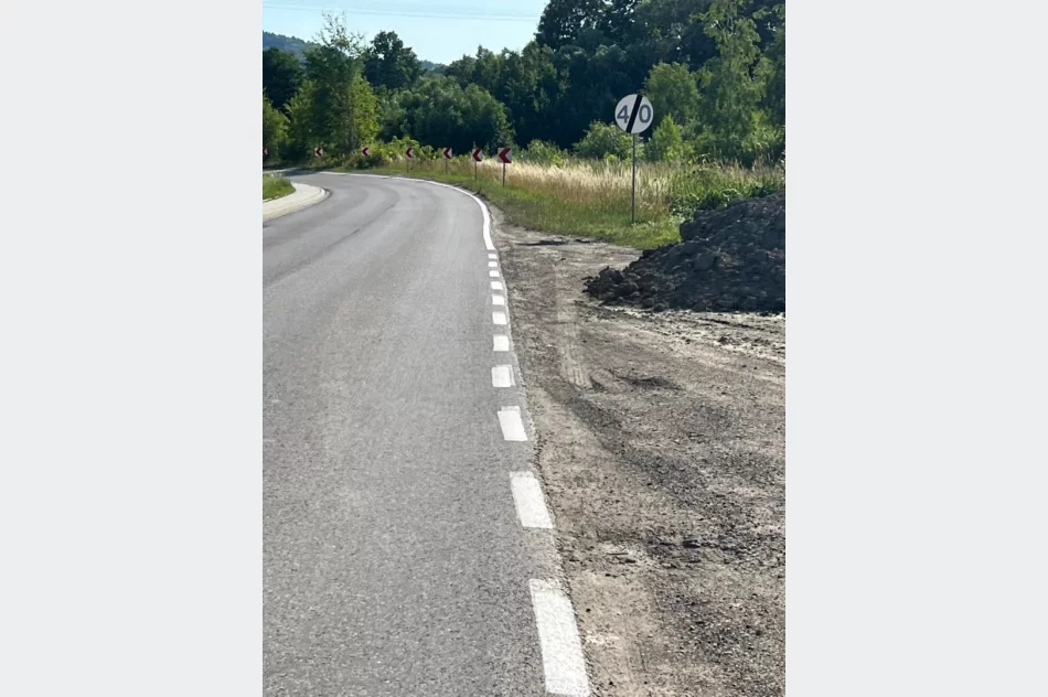 Efekt odnowienia linii na drodze - zdjęcie 3