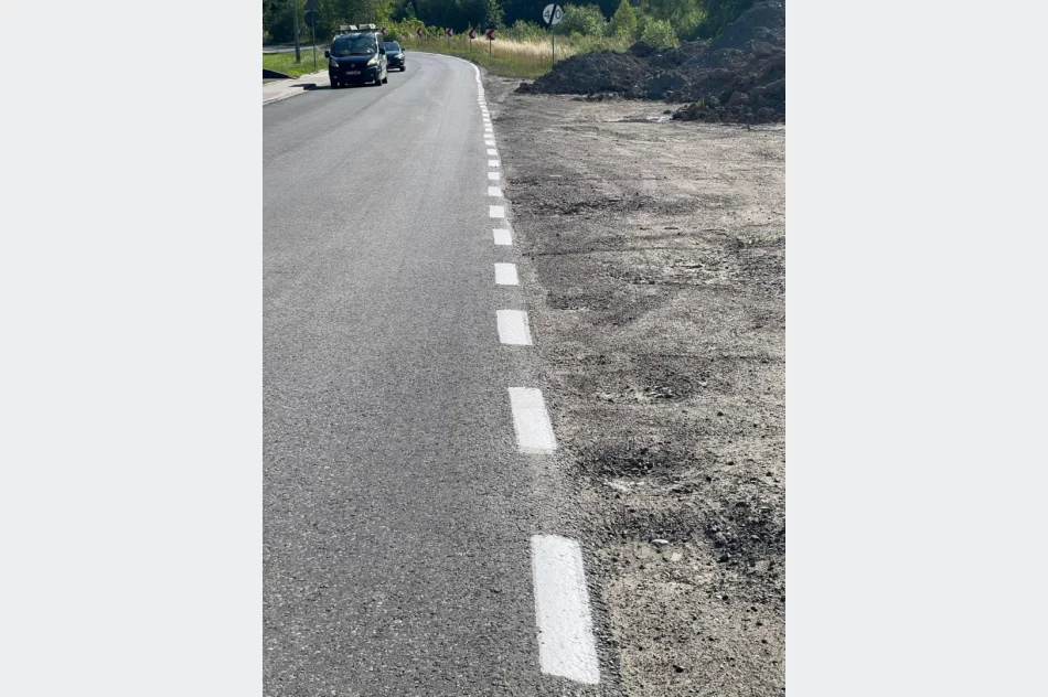 Efekt odnowienia linii na drodze - zdjęcie 7