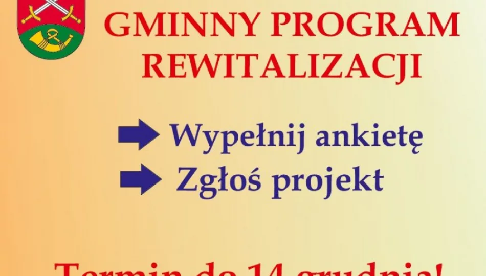 Wypełnij ankietę, zgłoś projekt ! - miej wpływ na kierunek rozwoju Gminy Limanowa - zdjęcie 1