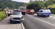 Zabrzeż: Zderzenie trzech samochodów - zdjęcie 2