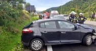 Zabrzeż: Zderzenie trzech samochodów - zdjęcie 3