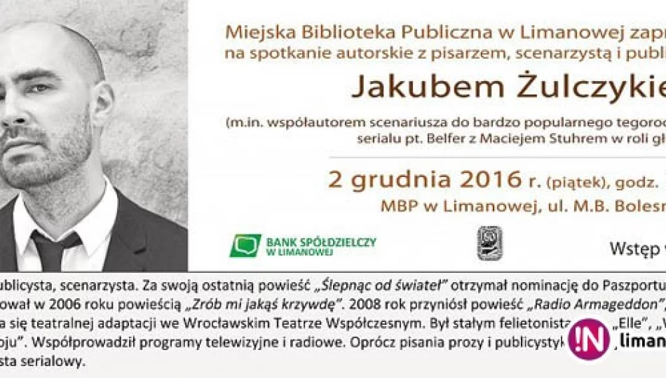 Jutro Jakub Żulczyk w MBP - zdjęcie 1