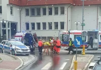 Zdarzenie z udziałem rowerzysty podczas wyścigu  - zdjęcie główne