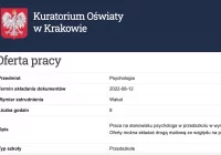 Dużo ofert pracy dla szkolnych psychologów - zdjęcie główne