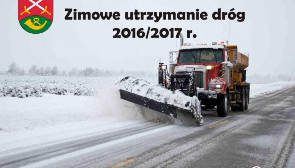 Zimowe utrzymanie dróg 2016/2017 - zdjęcie 1