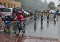 Pogoda nie odstraszyła młodych kolarzy - zdjęcie główne