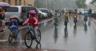 Pogoda nie odstraszyła młodych kolarzy - zdjęcie 3