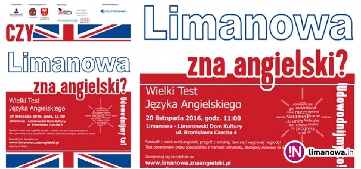 Dołącz do Wielkiego Testu Języka Angielskiego