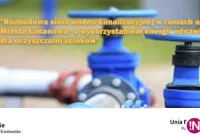 Rozbudowa sieci wodno-kanalizacyjnej w ramach aglomeracji Miasta Limanowa - zdjęcie główne