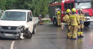 Zderzenie dwóch pojazdów na powiatówce - zdjęcie 4
