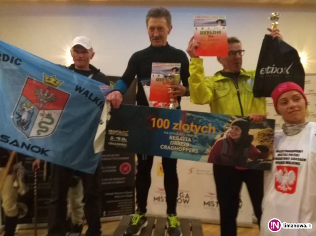 Edward Mucha - Mistrzem Polski w Maratonie Górskim Nordic Walking !