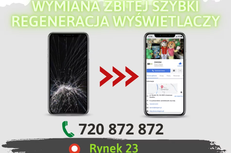 Serwis i Sklep DWGSM | Nowa Lokalizacja ul. Rynek 23 | Smartfony Laptopy Elektronika | - zdjęcie 3