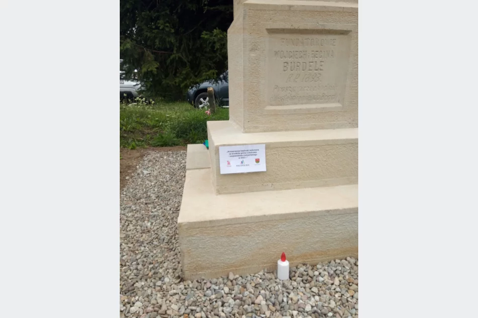 Odbiór odnowionej kapliczki w Nowym Rybiu - zdjęcie 6