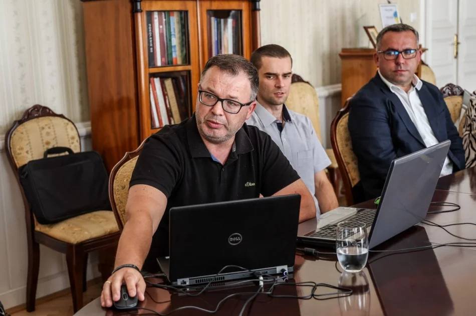 Robocze spotkanie w sprawie obwodnicy Łącka - zdjęcie 2