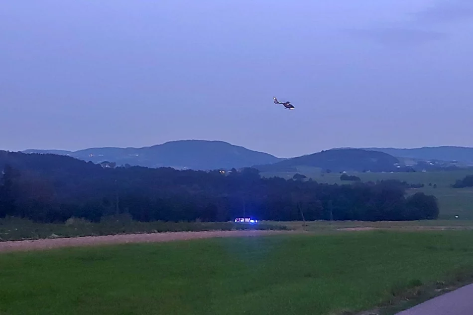 Przygnieciony 15-latek zabrany przez LPR - zdjęcie 3