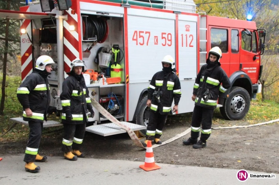Ćwiczenia Ochotniczych Straży Pożarnych w Męcinie - zdjęcie 2