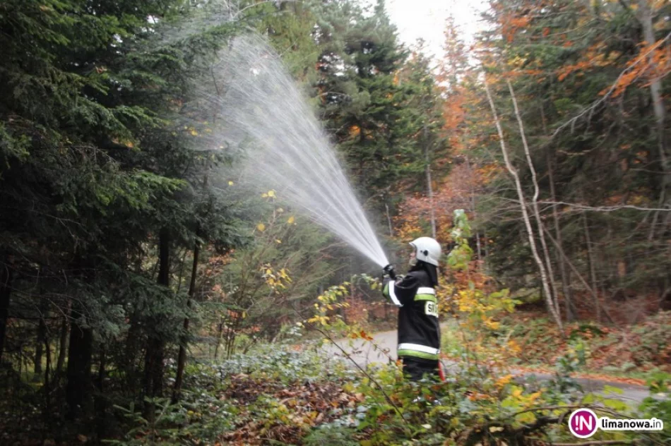 Ćwiczenia Ochotniczych Straży Pożarnych w Męcinie - zdjęcie 4