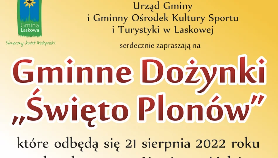 Społeczność zaprasza na święto plonów - zdjęcie 1