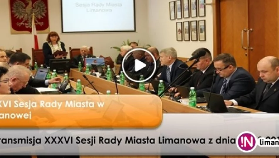 Transmisja Sesji Rady Miasta Limanowa - zdjęcie 1